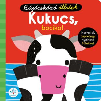 Bújocskázó állatok: Kukucs, bocika! - Interaktív tapikönyv nyitható fülekkel Kép
