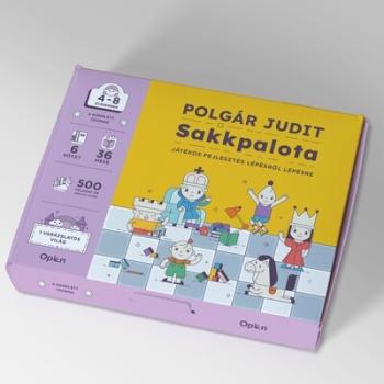 Polgár Judit: Sakkpalota - Játékos fejlesztés lépésről lépésre (6 kötet 1 dobozban) Kép