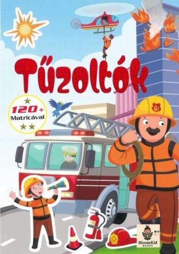 Tűzoltók 120 matricával Kép
