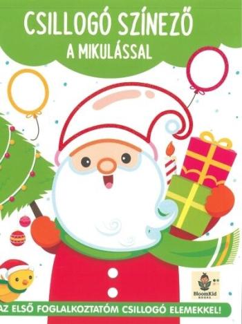Csillogó színező a Mikulással - Az első foglalkoztatóm csillogó elemekkel §K Kép