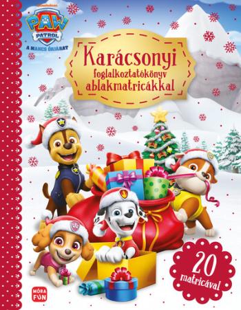 Mancs Őrjárat - Karácsonyi foglalkoztatókönyv ablakmatricákkal §K Kép
