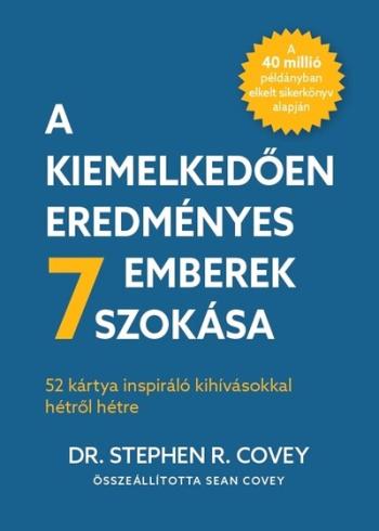 A kiemelkedően eredményes emberek 7 szokása - kártyacsomag - 52 kártya inspiráló kihívásokkal hétről hétre Kép
