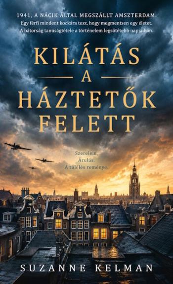 Kilátás a háztetők felett Kép