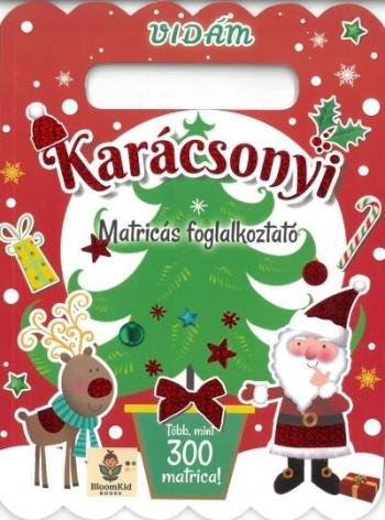 Vidám karácsonyi matricás foglalkoztató §K Kép
