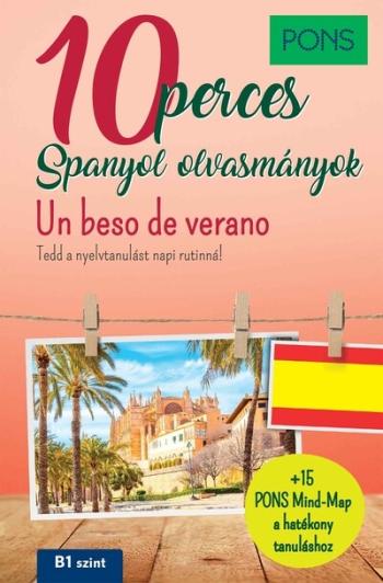 PONS 10 perces spanyol olvasmányok - Un beso de verano Kép