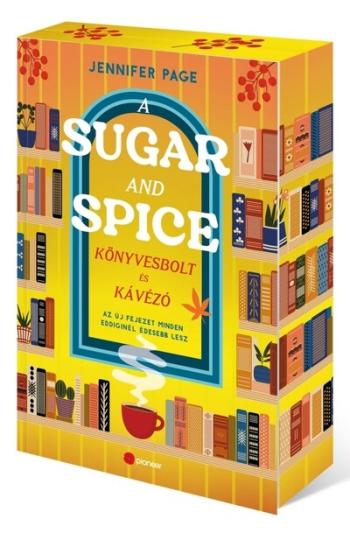 A Sugar and Spice könyvesbolt és kávézó (éldekorált) Kép