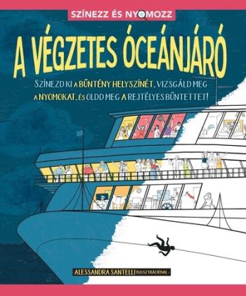 A végzetes óceánjáró - Színezz és nyomozz Kép